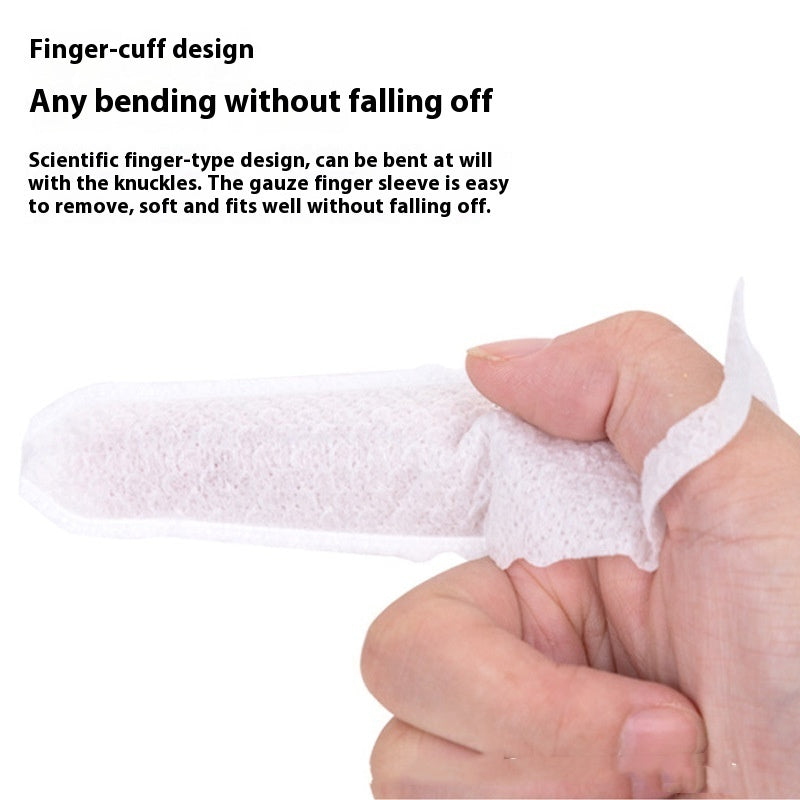 Soft Care Baby Oral Cleaner Finger Toothbrush Gauze - Baby Dotz