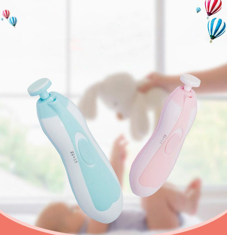Anti-Scratch Multifunctional Baby Electric Nail Polisher – Safe Baby Nail Care Tool - Baby Dotz