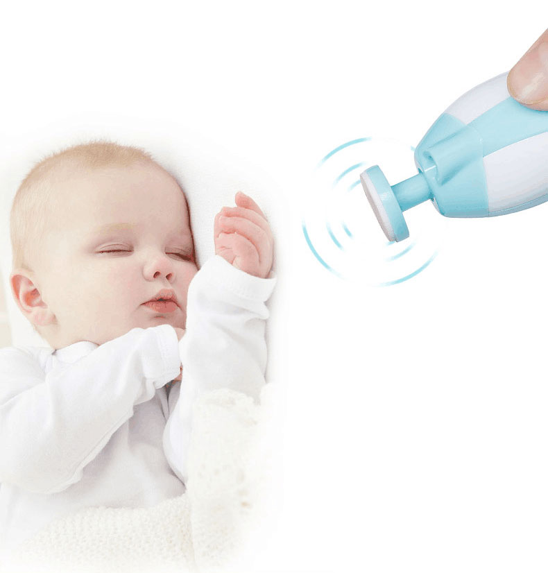 Anti-Scratch Multifunctional Baby Electric Nail Polisher – Safe Baby Nail Care Tool - Baby Dotz