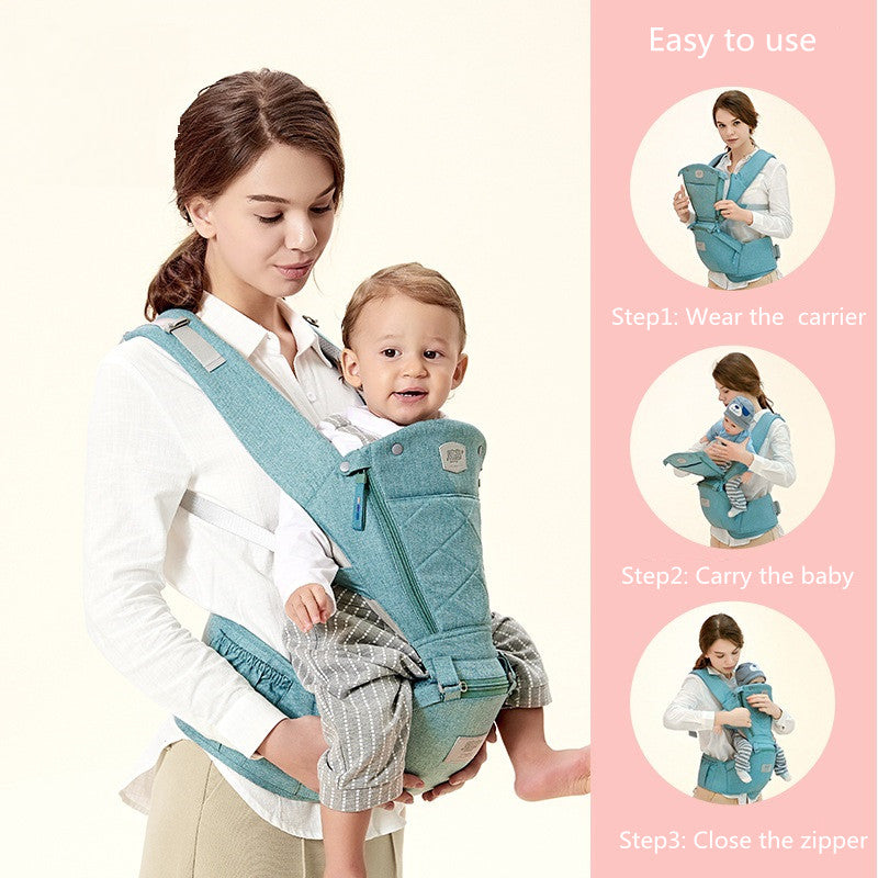 Comfy Nest 4-in-1 Ergonomic Baby Carrier (Breathable & Adjustable) - Baby Dotz