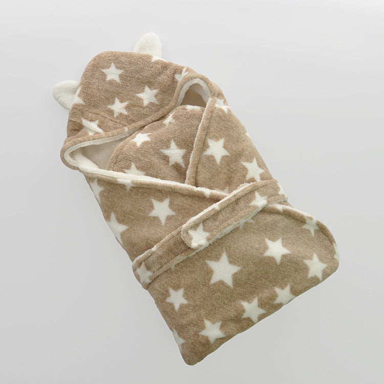 Printed Baby Swaddle Thickened Baby - Baby Dotz
