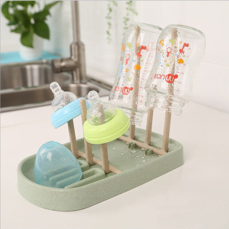 Baby Bottle Drying Rack – Drain Stand Water Cup Holder Storage Box - Baby Dotz