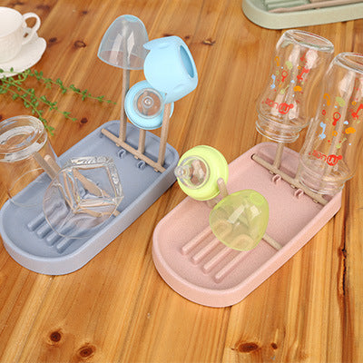 Baby Bottle Drying Rack – Drain Stand Water Cup Holder Storage Box - Baby Dotz