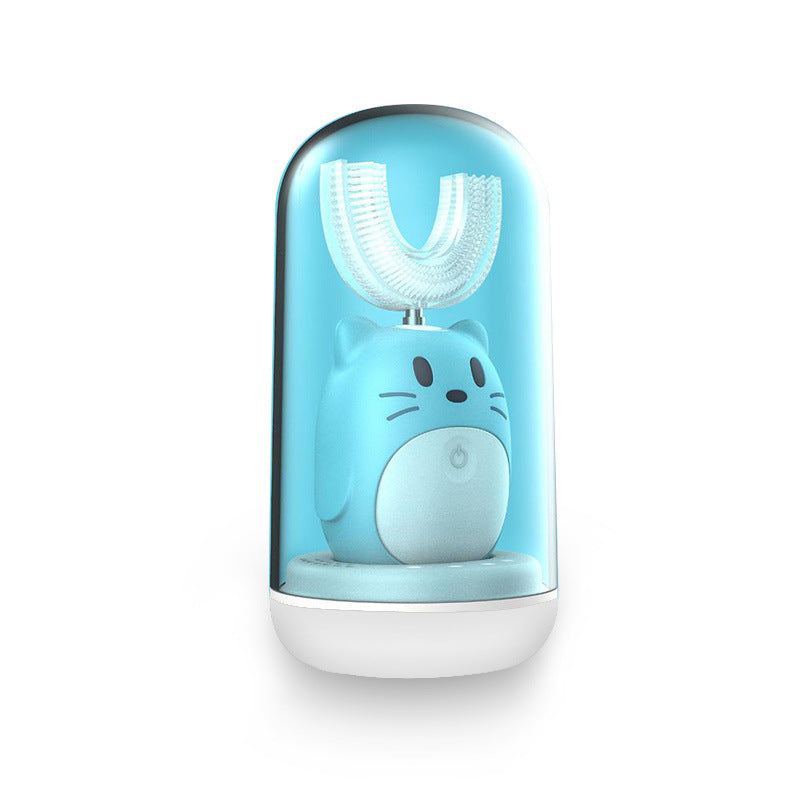 Smart Clean U-Shape Ultrasonic Kids Electric Toothbrush (360° Automatic Cleaning) - Baby Dotz