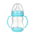 Wide-Caliber PP Baby Feeding Bottle – Anti-Colic With Handle & Straw(180ml / 240ml) - Baby Dotz
