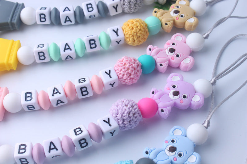 Baby silicone pacifier chain - Baby Dotz
