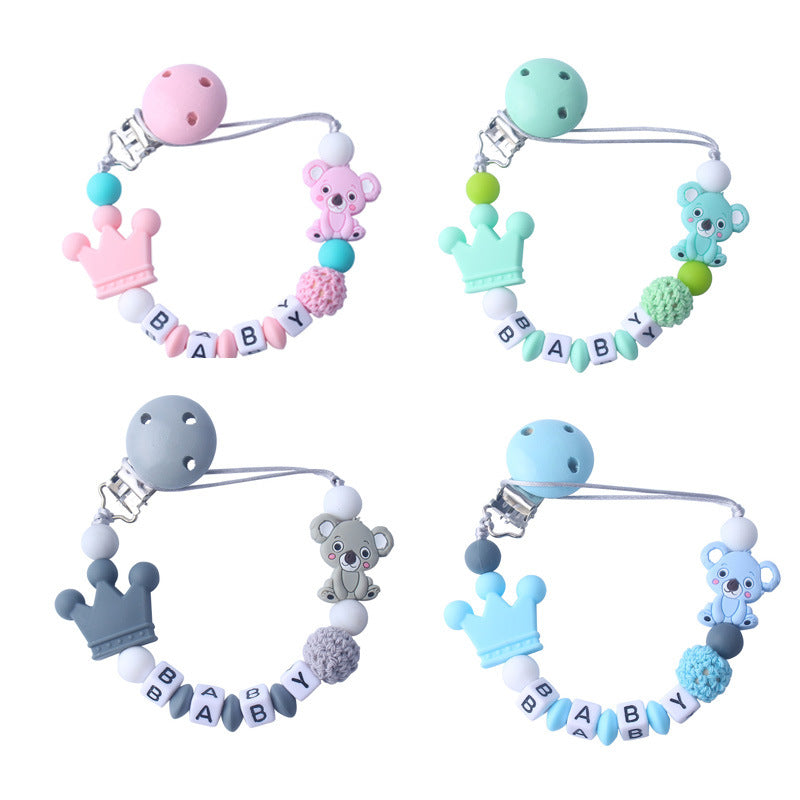 Baby silicone pacifier chain - Baby Dotz