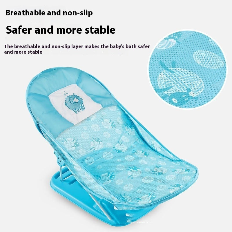 Baby Bath Rack Foldable Quick-Drying Non-Slip - Baby Dotz