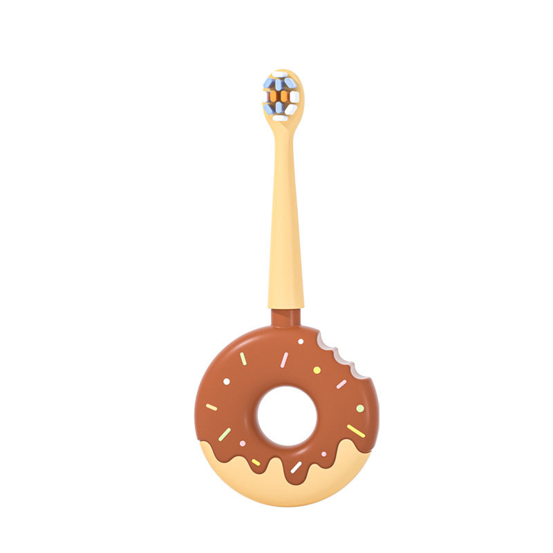 SmileDonut U-Shape Silicone Baby Toothbrush (Manual 360° Cleaning Brush) - Baby Dotz