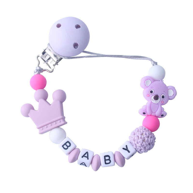 Baby silicone pacifier chain - Baby Dotz