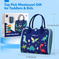 Children's Learning Board Early Education Toys Life Common Sense Dressing Lace-up Felt Bag Toddler Felt Busy Board - Baby Dotz