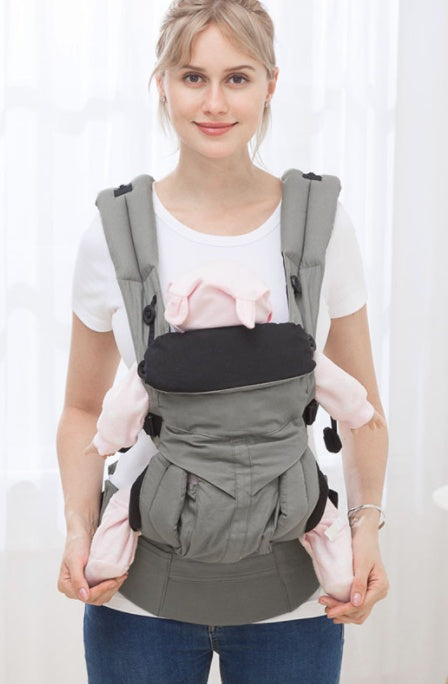 4-in-1 Multifunction Baby Carrier Backpack Kid Carriage Toddler Baby  (Breathable & Ergonomic - Baby Dotz