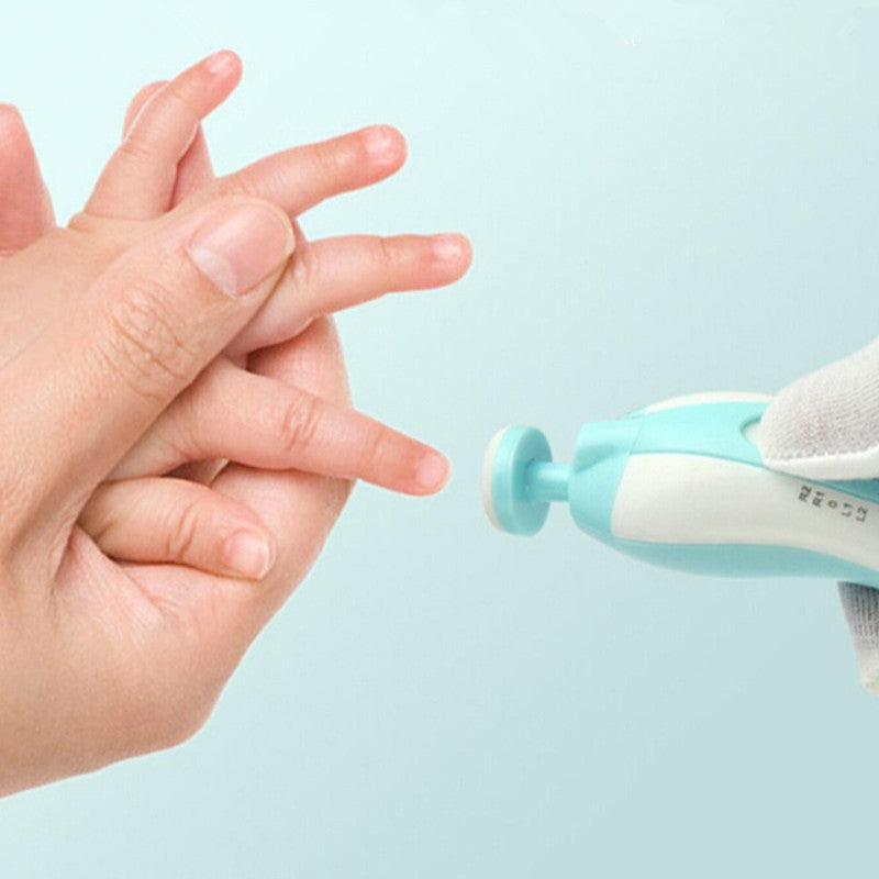 Anti-Scratch Multifunctional Baby Electric Nail Polisher – Safe Baby Nail Care Tool - Baby Dotz