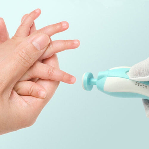 Anti-Scratch Multifunctional Baby Electric Nail Polisher – Safe Baby Nail Care Tool - Baby Dotz