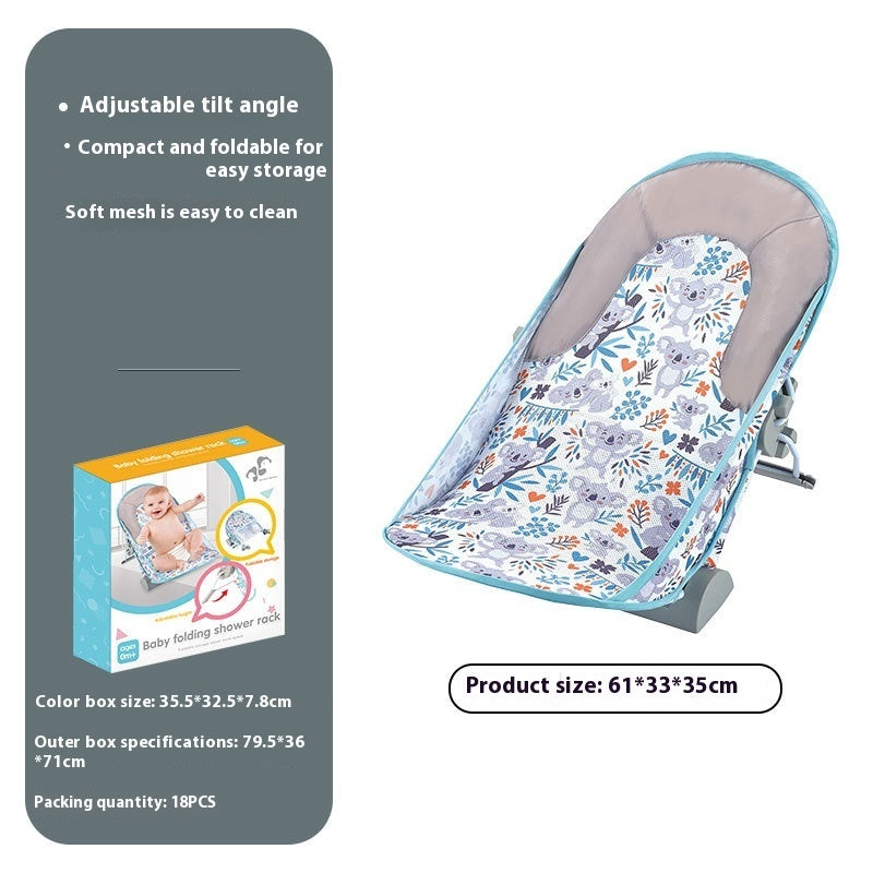 Baby Bath Rack Foldable Quick-Drying Non-Slip - Baby Dotz