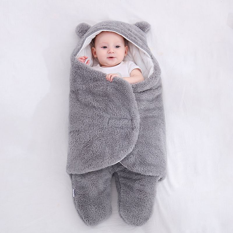Newborn Baby Winter Sleeping Bag Envelope Swaddle Blanket - Baby Dotz