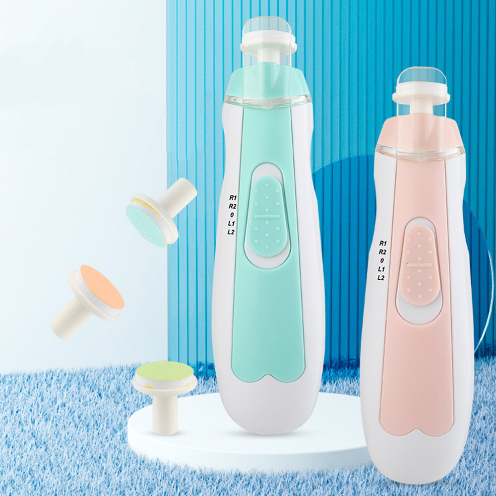 Newborn Nail Clipper Electric Baby Anti-pinch Meat Care Set - Baby Dotz
