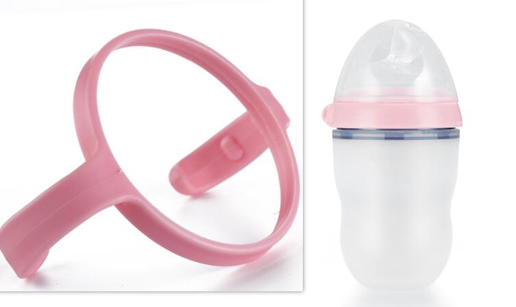 Kids Silicone Sippy Training Cup Feeding Bottle (Child Learning Cup) - Baby Dotz