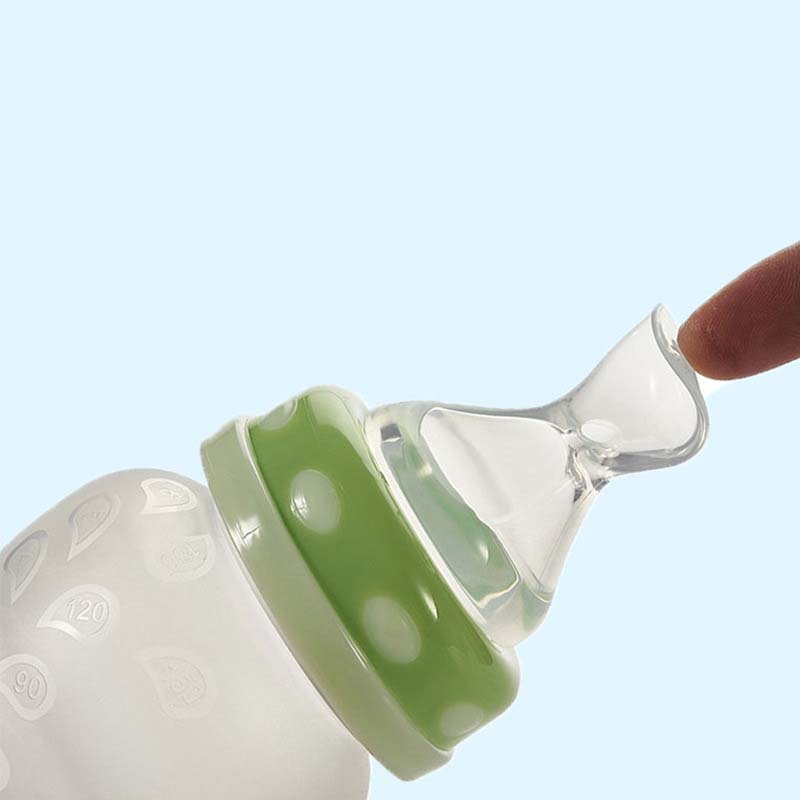 Wide-Neck Baby Feeding Bottle Starter Kit – Anti-Colic Sippy Set - Baby Dotz