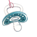 Baby Products Full Silica Gel Pacifier Two-color Liquid Silicone Sleep Comfort Baby Pacifier Baby - Baby Dotz