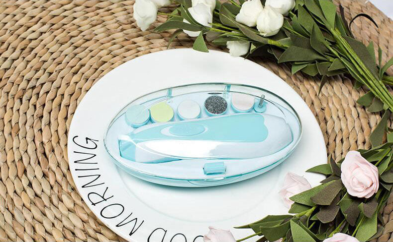 Anti-Scratch Multifunctional Baby Electric Nail Polisher – Safe Baby Nail Care Tool - Baby Dotz