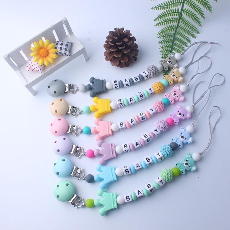 Baby silicone pacifier chain - Baby Dotz