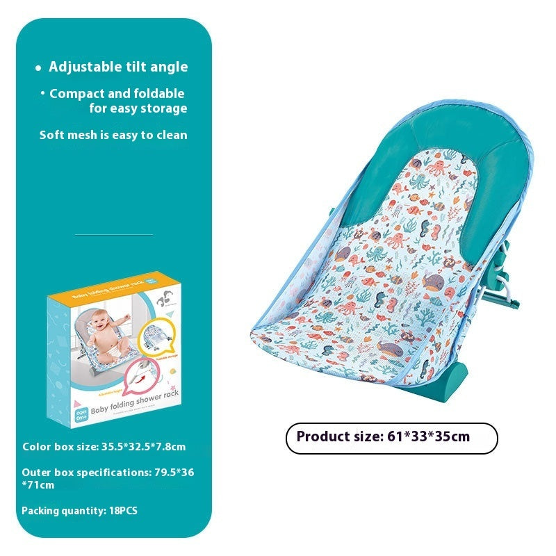 Baby Bath Rack Foldable Quick-Drying Non-Slip - Baby Dotz