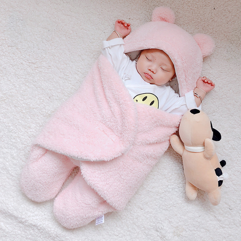Newborn Baby Winter Sleeping Bag Envelope Swaddle Blanket - Baby Dotz