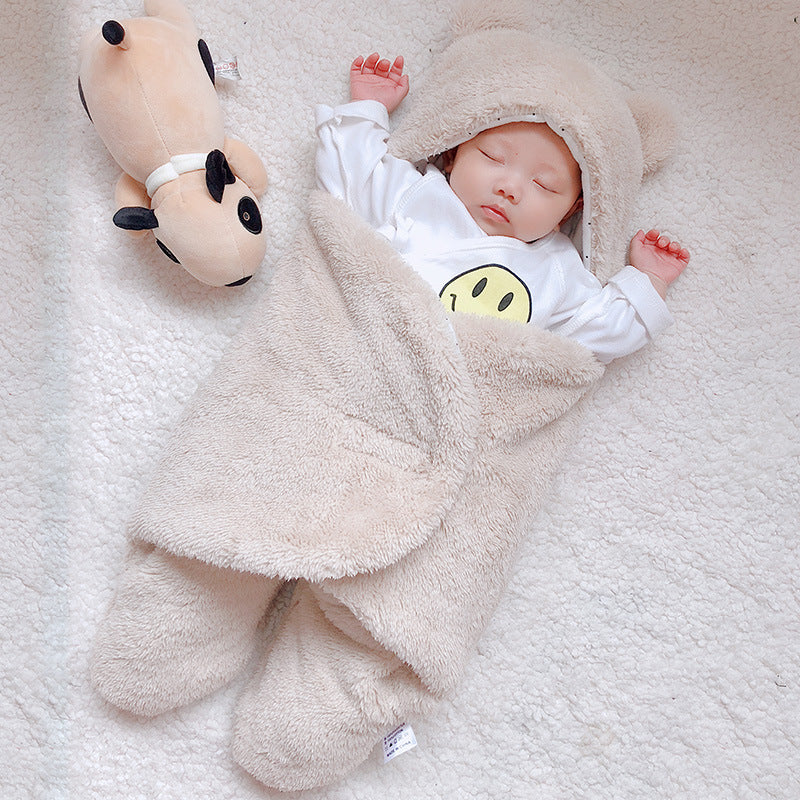 Newborn Baby Winter Sleeping Bag Envelope Swaddle Blanket - Baby Dotz