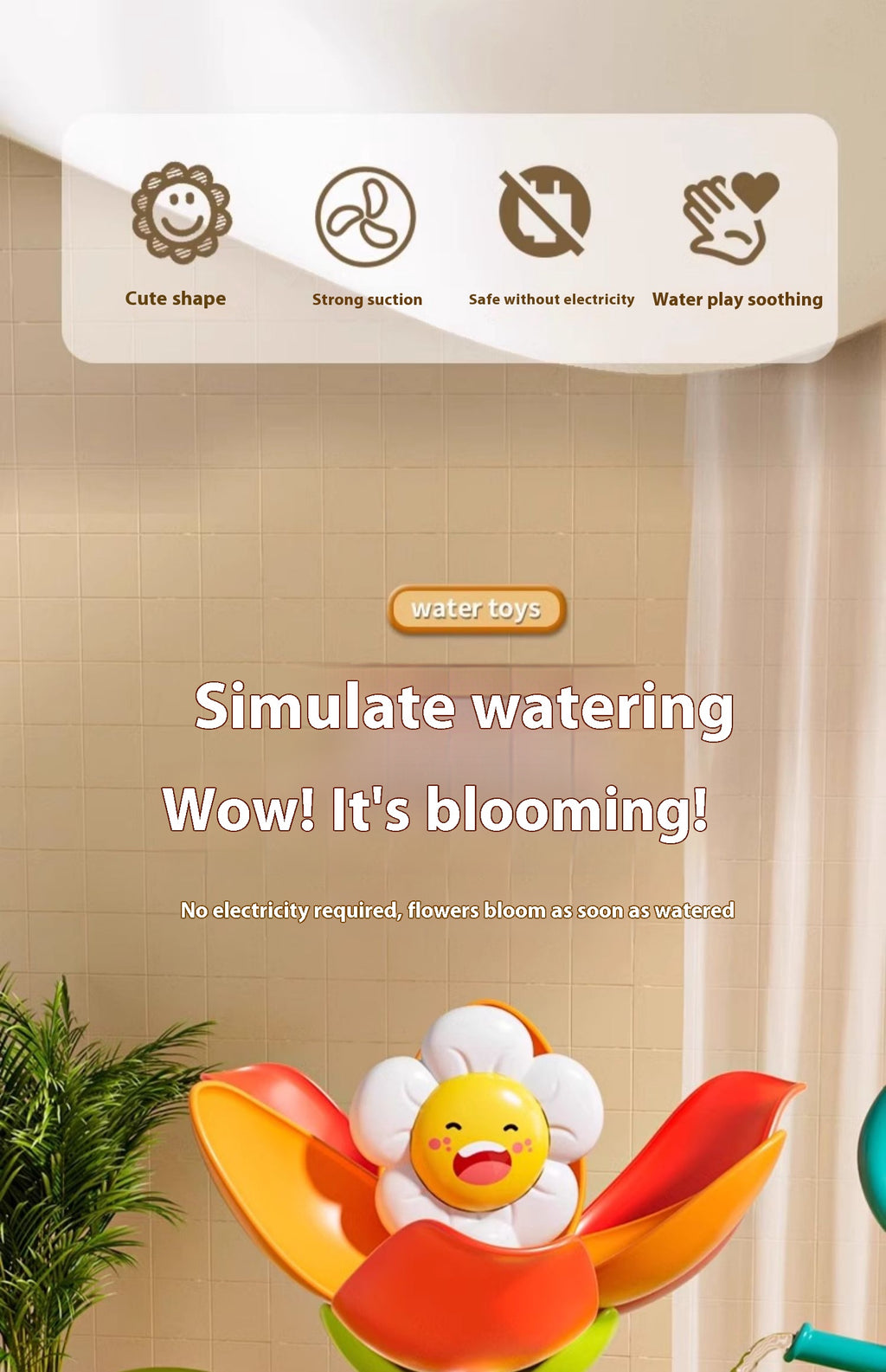 Baby Bath Toys Water Playing Small Yellow Duck - Baby Dotz