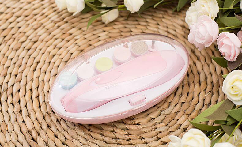 Anti-Scratch Multifunctional Baby Electric Nail Polisher – Safe Baby Nail Care Tool - Baby Dotz
