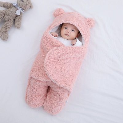 Baby Hold Newborn Thickened Out Wrap Swaddle Sleeping Bag - Baby Dotz