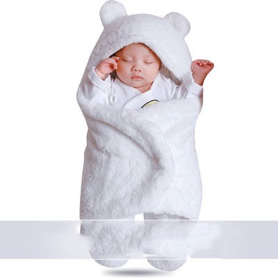Baby Hold Newborn Thickened Out Wrap Swaddle Sleeping Bag - Baby Dotz