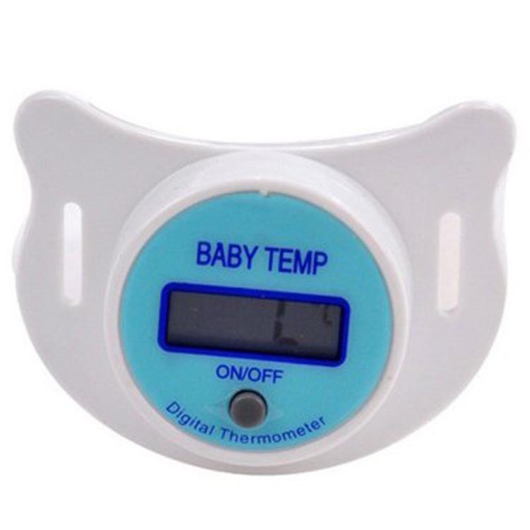 Baby Pacifier Digital Thermometer – Smart, Safe & Easy Temperature Check - Baby Dotz