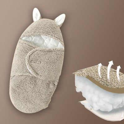 Baby Hold Newborn Thickened Out Wrap Swaddle Sleeping Bag - Baby Dotz