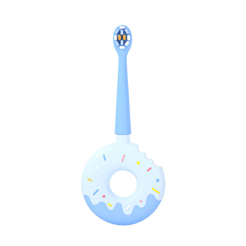 SmileDonut U-Shape Silicone Baby Toothbrush (Manual 360° Cleaning Brush) - Baby Dotz