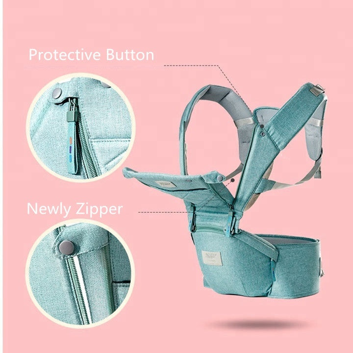 Comfy Nest 4-in-1 Ergonomic Baby Carrier (Breathable & Adjustable) - Baby Dotz