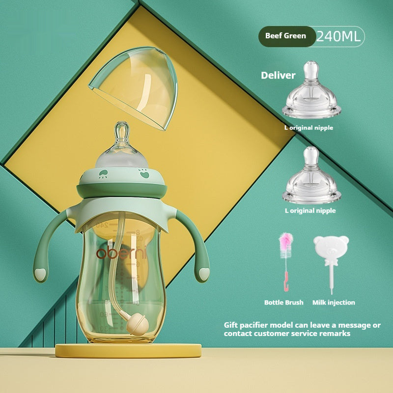 3-in-1 Anti-Colic Drop-Resistant Wide Caliber Baby Feeding Bottle - Baby Dotz