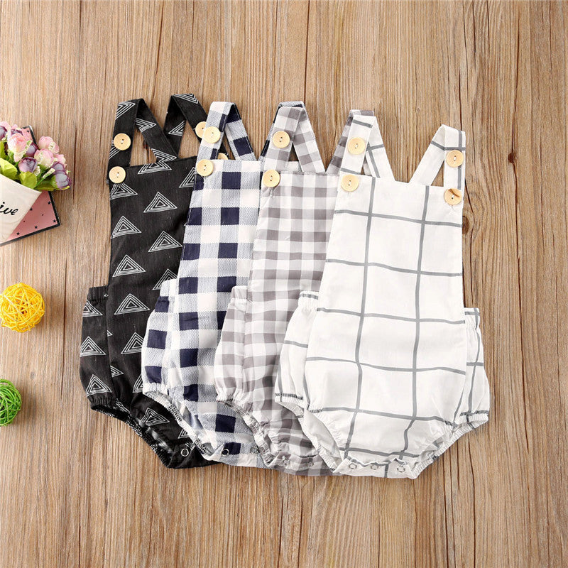 Toddler Baby Boys Romper Summer Newborn Baby Girls Sleeveless - Baby Dotz