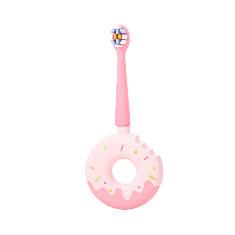 SmileDonut U-Shape Silicone Baby Toothbrush (Manual 360° Cleaning Brush) - Baby Dotz