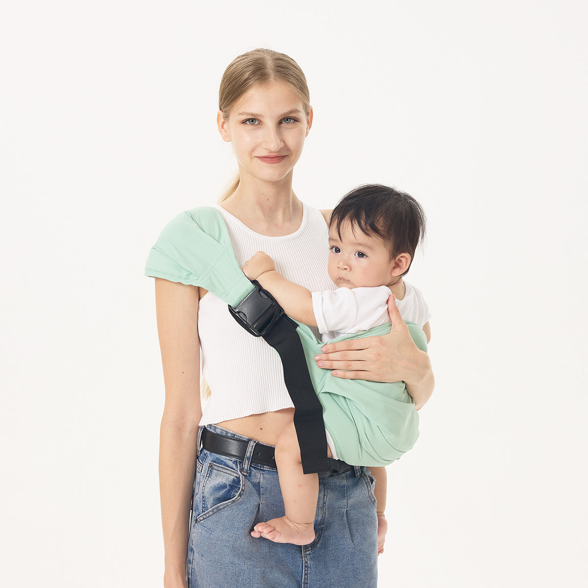 2-in-1 Nursing Pad & Baby Carrier Support (Soft & Breathable) - Baby Dotz