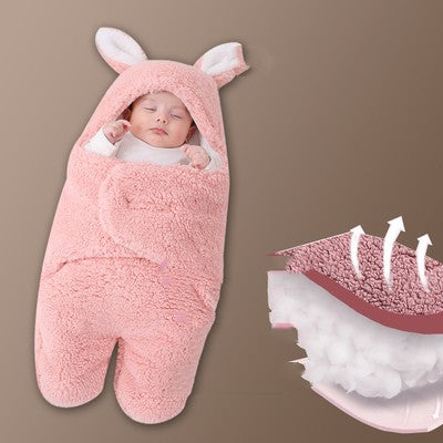 Baby Hold Newborn Thickened Out Wrap Swaddle Sleeping Bag - Baby Dotz