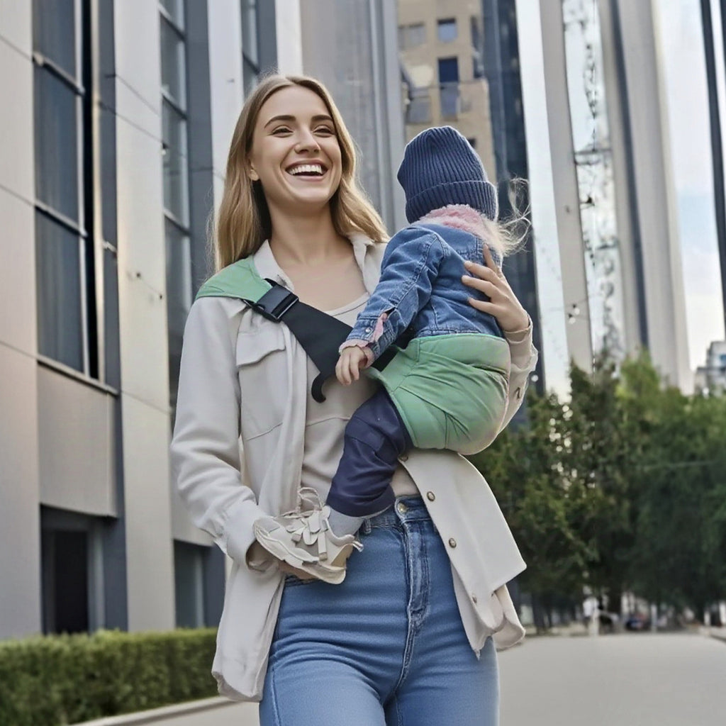 2-in-1 Nursing Pad & Baby Carrier Support (Soft & Breathable) - Baby Dotz
