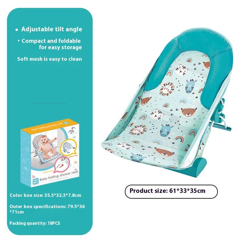 Baby Bath Rack Foldable Quick-Drying Non-Slip - Baby Dotz