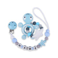 New Turtle Silicone Teether Baby Molar Toy Pacifier Chain - Baby Dotz