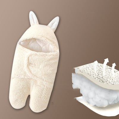 Baby Hold Newborn Thickened Out Wrap Swaddle Sleeping Bag - Baby Dotz