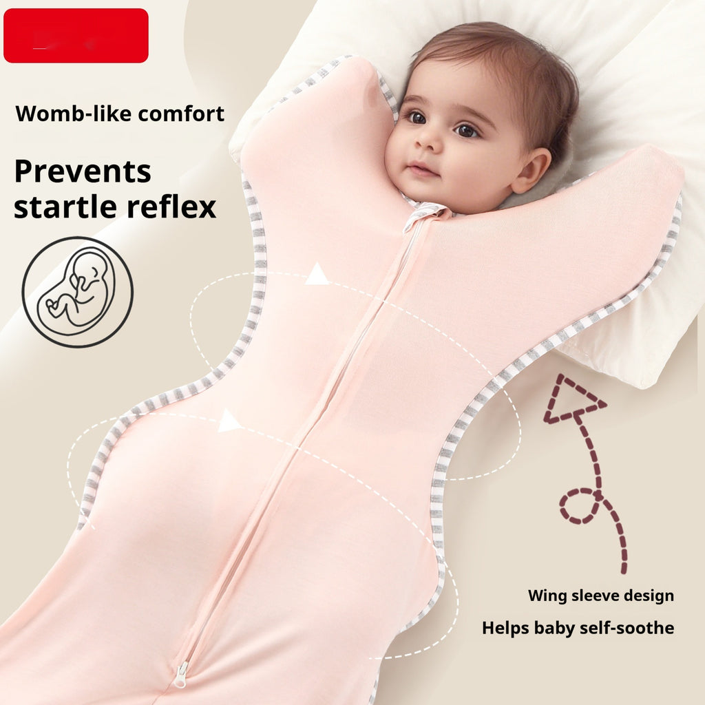 Breathable Modal Baby Swaddle Sleeping Bag (Soft Newborn Sleep Sack) - Baby Dotz