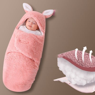 Baby Hold Newborn Thickened Out Wrap Swaddle Sleeping Bag - Baby Dotz