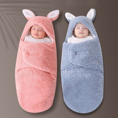 Baby Hold Newborn Thickened Out Wrap Swaddle Sleeping Bag - Baby Dotz