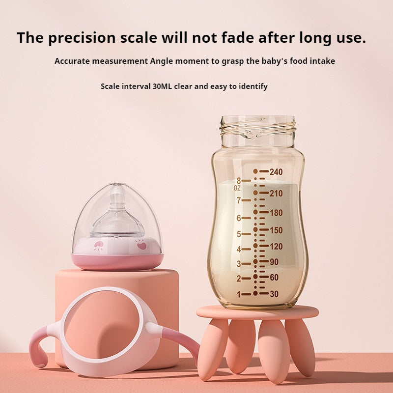 3-in-1 Anti-Colic Drop-Resistant Wide Caliber Baby Feeding Bottle - Baby Dotz